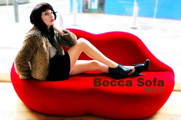嘴唇沙发(Bocca sofa)|玛丽莲沙发（Marilyn sofa）